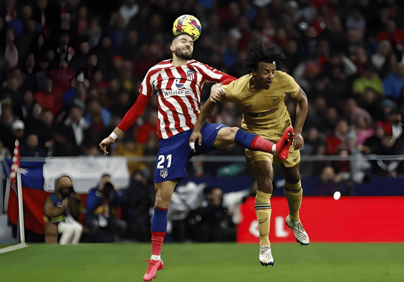 赛地聚焦——西甲冲刺阶段热度飙升；马德里竞技远射贴柱；话题不断；控场能力受关注的简单介绍